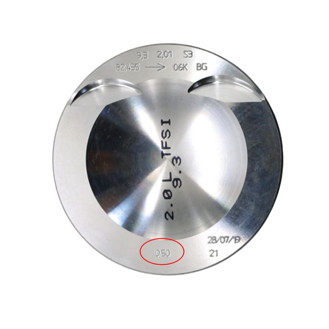 AUTO ENGINE PARTS Piston 06K107065C Fit  for VW EA888 2.0T 3rd Generation with Rings